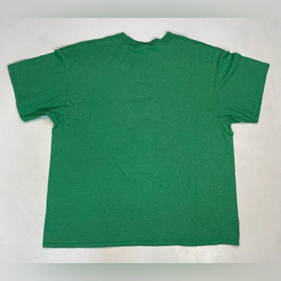 Elf Movie Santa's Coming I Know Him Graphic T-shirt Men XXL Green Short Sleeve - Picture 4 of 6